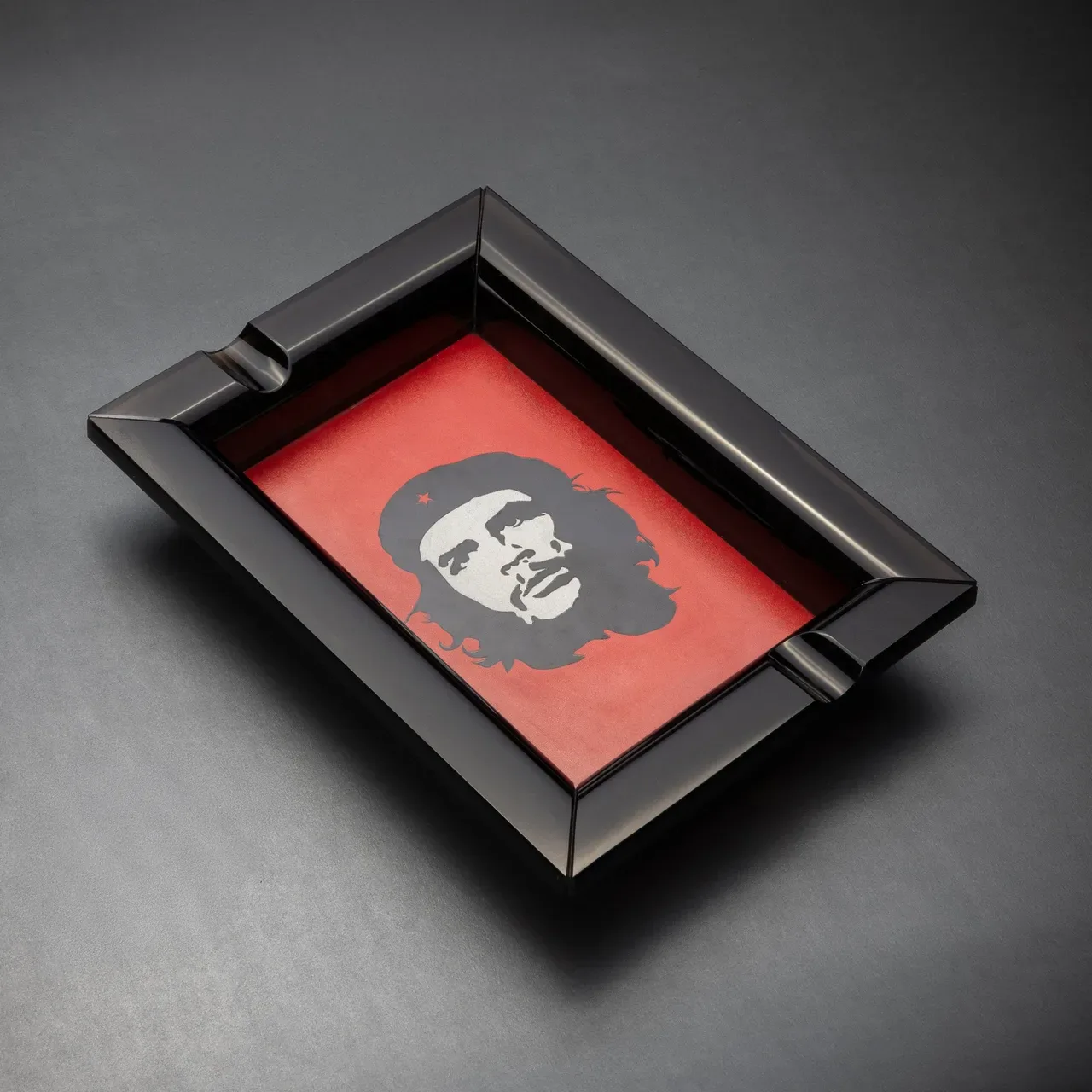 Imprint I, Portrait on red, photograph 1