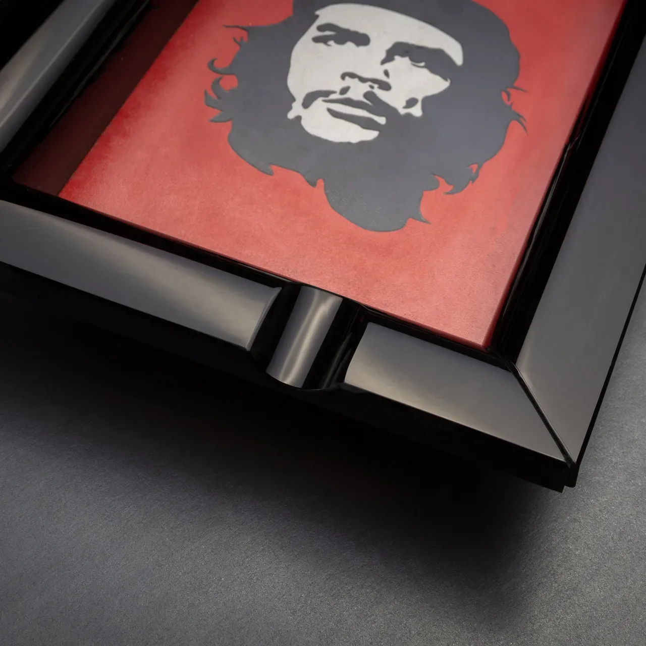 Imprint I, Portrait on red, photograph 3